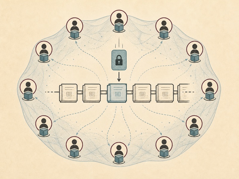 One compact encrypted transaction privately updates every account in a public ledger.